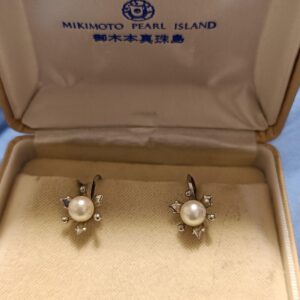 925 買取価格 ｜アコヤ真珠[MIKIMOTO ミキモト 本真珠 アコヤ真珠 パール 約5mm SV925 カフス カフリンクス アクセサリー]を買取しました。【真珠買取リパール】