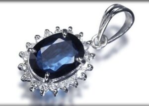 pt850 買取価格  ｜ダイヤモンド[ジュエリーマキPt850ブルーサファイア1.26ctダイヤ0.22ctペントプ]を買取しました。【真珠買取リパール】