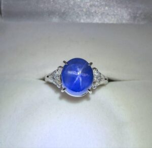 スターサファイア 値段 ｜サファイア[TASAKI 8.34ct スターサファイア]を買取しました。【真珠買取リパール】