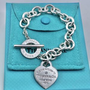 ブラックダイヤモンド 買取価格 ｜ダイヤモンド[ティファニー リターントゥ ハートタグ ブレスレット トグル ダイヤ付]を買取しました。【真珠買取リパール】