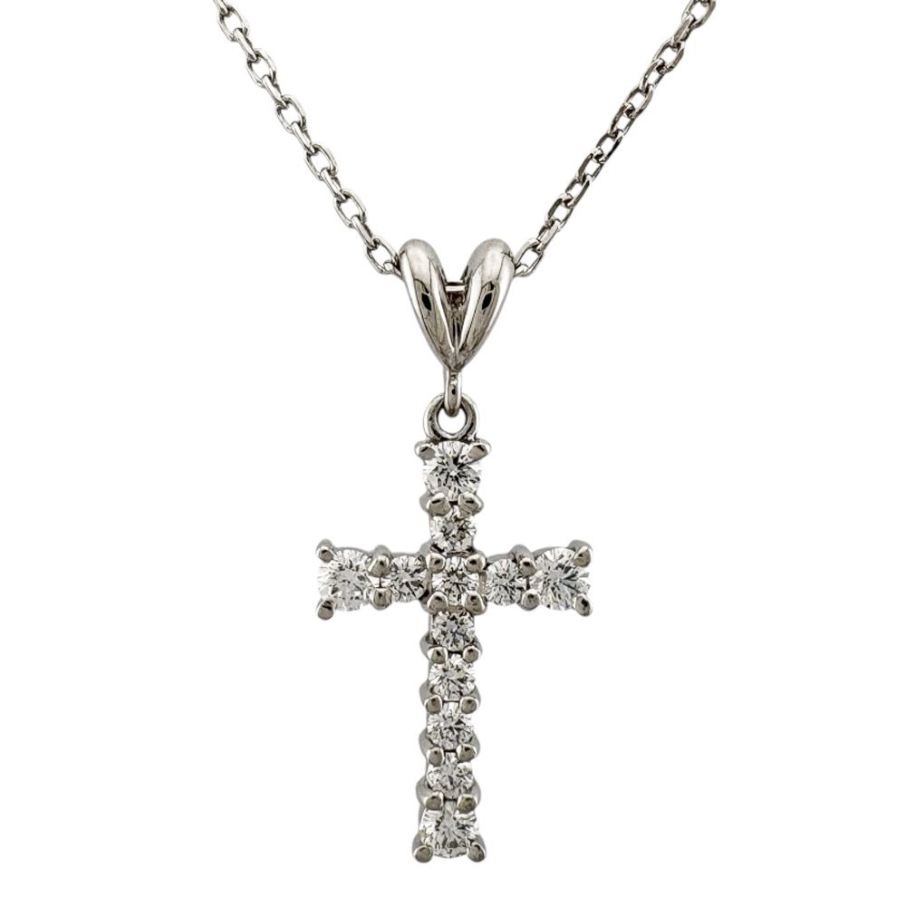 ダイヤモンド ネックレス 買取 ｜ダイヤモンド[ネックレス 18金 K18ホワイトゴールド ダイヤモンド レディース]を買取しました。【真珠買取リパール】