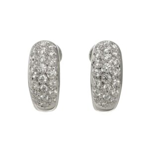 ダイヤモンド ピアス 買取 ｜ダイヤモンド [TASAKI ダイヤモンドピアス 0.35ct K18WG]を買取しました。【真珠買取リパール】