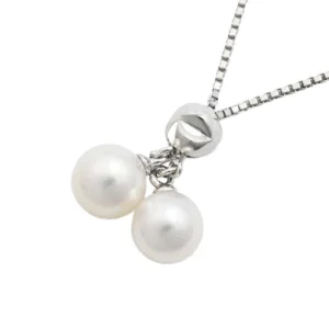 プラチナネックレス買取相場 ｜アコヤ真珠[タサキ Pt850 アコヤパールネックレス]を買取しました。【真珠買取リパール】