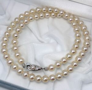 ネックレス アコヤ真珠 買取 ｜ミキモト パールネックレス 31.2g