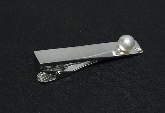 ネクタイピン アコヤ真珠 買取 ｜タサキ ネクタイピン