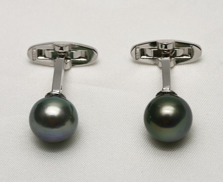 カフス 黒蝶真珠 買取 ｜タヒチパールカフス