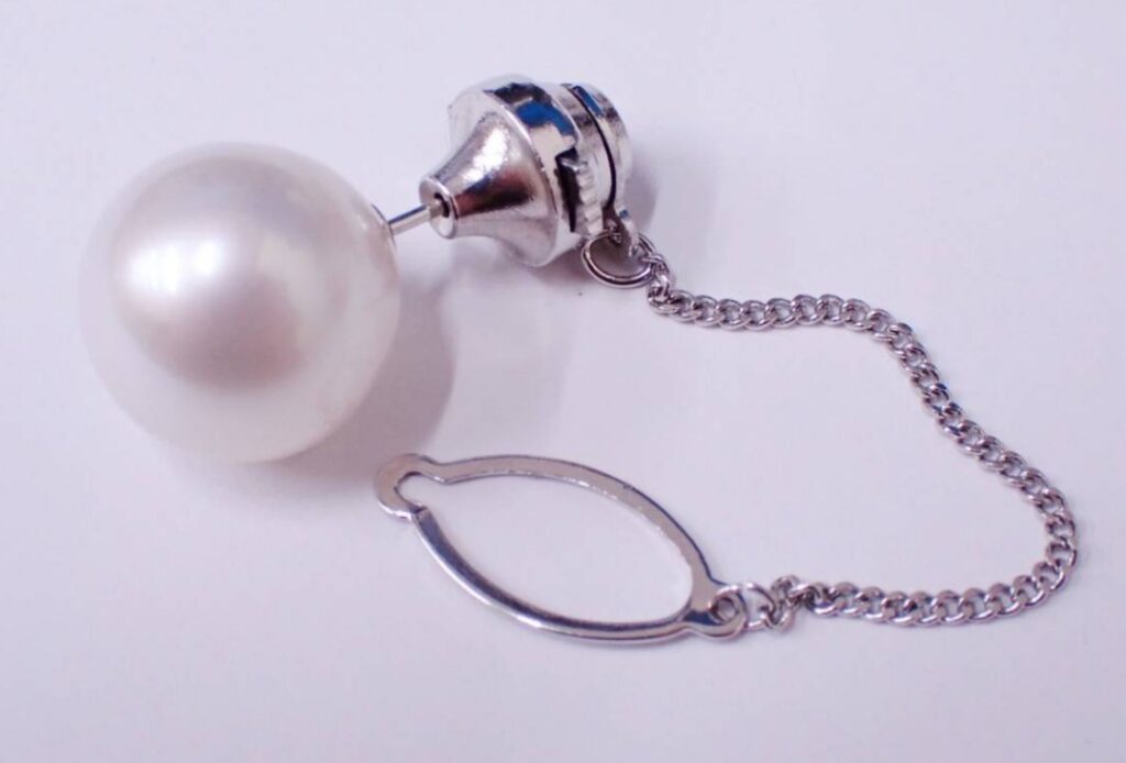 ネクタイピン 白蝶真珠 買取 ｜パールネクタイピン 9.21g