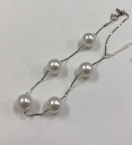 ブレスレット 花珠真珠 買取 ｜パールブレスレット 6.1g