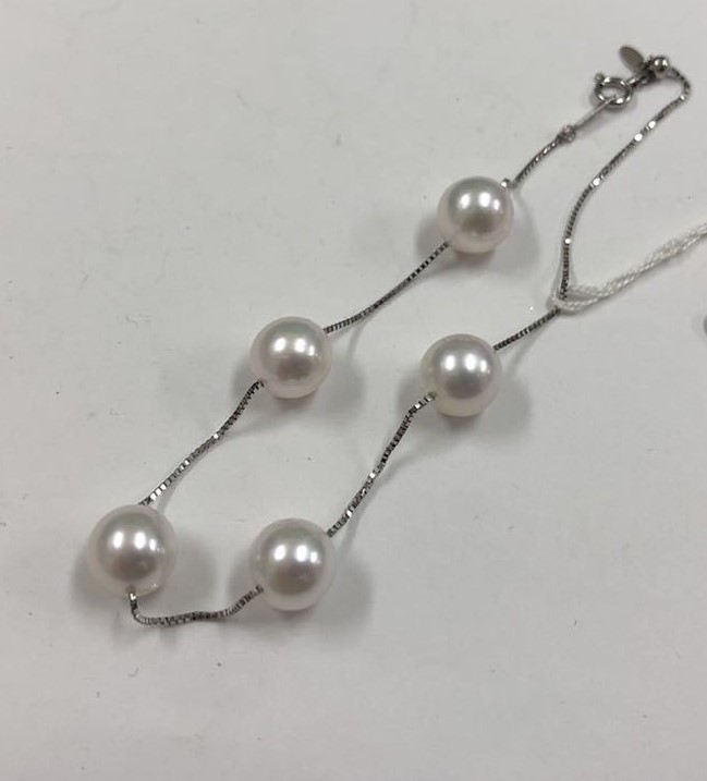 ブレスレット 花珠真珠 買取 ｜パールブレスレット 6.1g