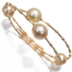 ブレスレット ゴールデンパール 買取 ｜パールブレスレット 7.9g