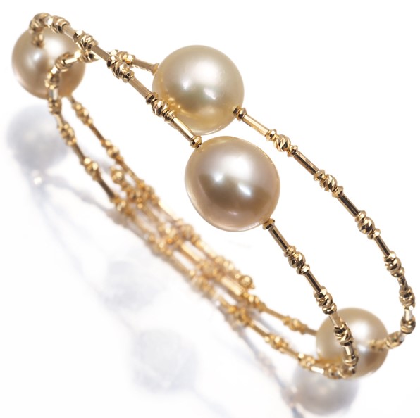 ブレスレット ゴールデンパール 買取 ｜パールブレスレット 7.9g