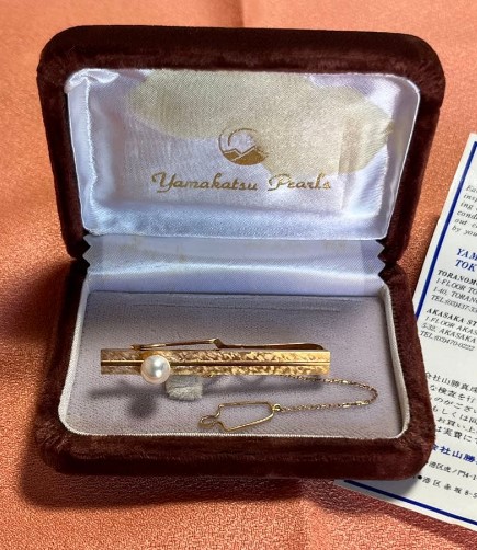 ネクタイピン ケシ真珠 買取 ｜パールタイピン