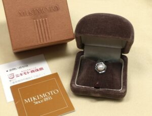 ネクタイピン アコヤ真珠 買取 ｜ミキモト パールタイピン