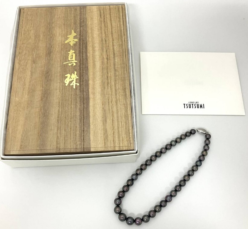 ネックレス 黒蝶真珠 買取 ｜パールネックレス 約53.3g
