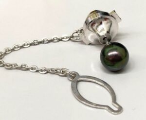 ネクタイピン 黒蝶真珠 買取 ｜パールネクタイピン 4g