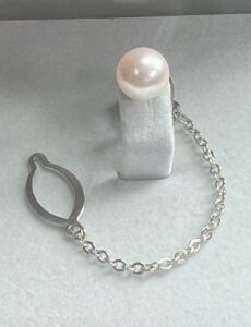 ネクタイピン 花珠真珠 買取 ｜アコヤ パールネクタイピン