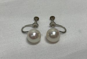 ピアス・イヤリング 花珠真珠 買取 ｜パールイヤリング 2.4g