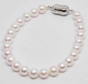 ブレスレット 花珠真珠 買取 ｜パールブレスレット 16.5g