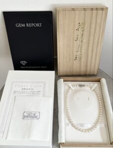 ネックレス 花珠真珠 買取 ｜アコヤ パールネックレス