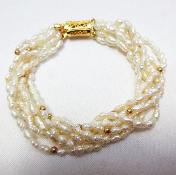 ブレスレット ケシ真珠 買取 ｜パールブレスレット 約17.5g