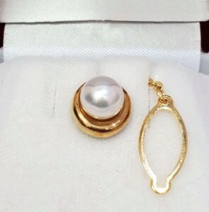 ネクタイピン 花珠真珠 買取 ｜パールネクタイピン