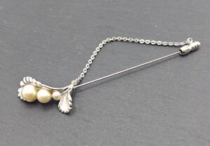 ブローチ マジョリカパール 買取 ｜パールブローチ 5.8g