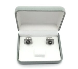 カフス 黒蝶真珠 買取 ｜パールカフス 約7.3g