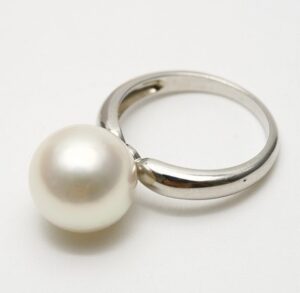 指輪 白蝶真珠 買取 ｜ホワイトピンクカラー パールリング
