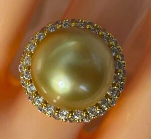 指輪 ゴールデンパール 買取 ｜大珠 パールリング