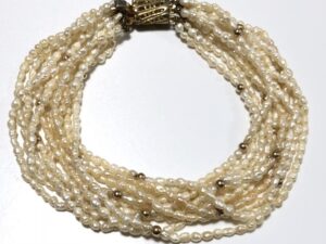 ブレスレット ケシ真珠 買取 ｜10連 パールブレスレット 18g