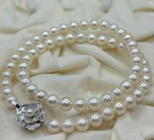 ネックレス アコヤ真珠 買取 ｜オーロラ パールネックレス
