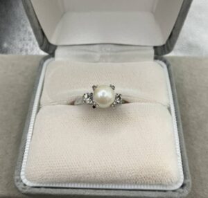 指輪 アコヤ真珠 買取 ｜パールリング 2.6g