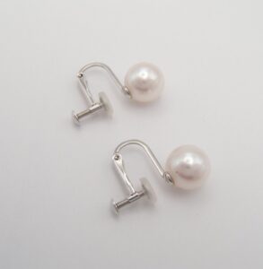 ピアス・イヤリング 花珠真珠 買取 ｜パールイヤリング 約3.0g