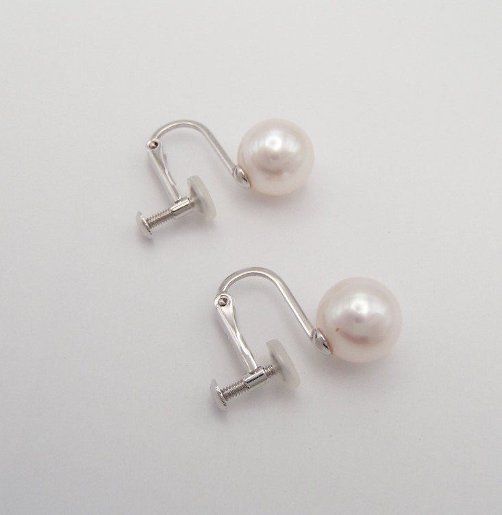 ピアス・イヤリング 花珠真珠 買取 ｜パールイヤリング 約3.0g