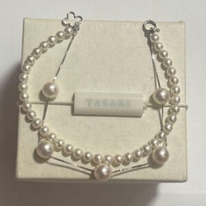 ブレスレット 花珠真珠 買取 ｜タサキ 2連パールブレスレット