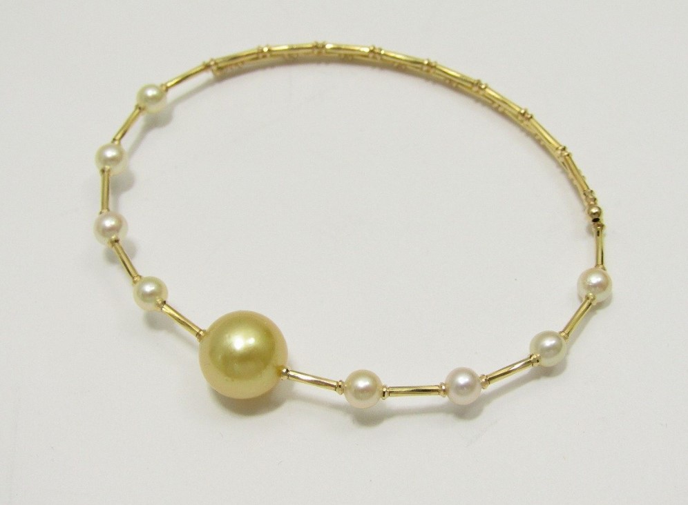 ブレスレット ゴールデンパール 買取 ｜パールブレスレット 2.9g