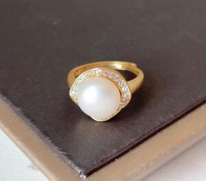 指輪 淡水パール 買取 ｜パールリング 約4.06g