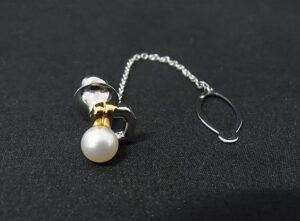 ネクタイピン アコヤ真珠 買取 ｜ミキモト パールネクタイピン