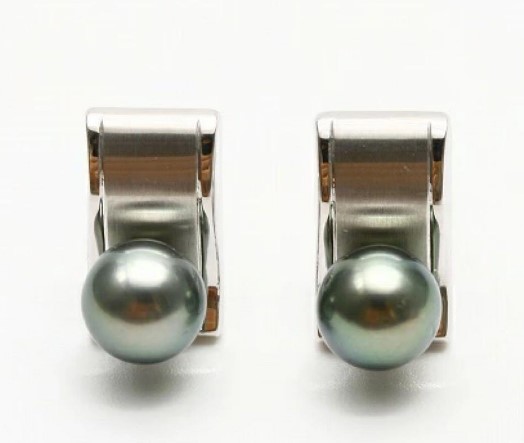 カフス 黒蝶真珠 買取 ｜タヒチ パールカフス