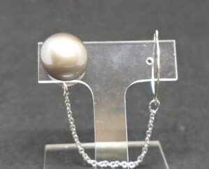 ネクタイピン 黒蝶真珠 買取 ｜パールネクタイピン 約4.5g