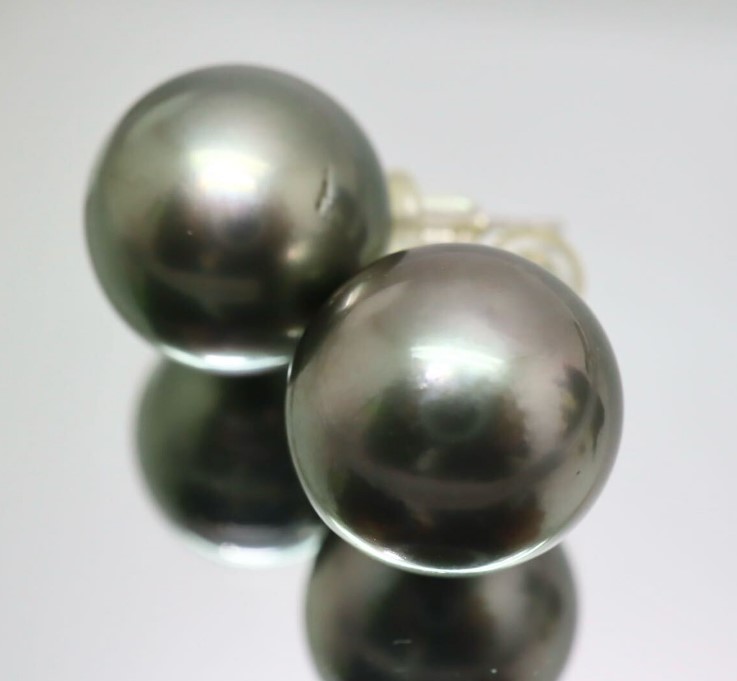 ピアス・イヤリング 黒蝶真珠 買取 ｜パールピアス 約5.7g