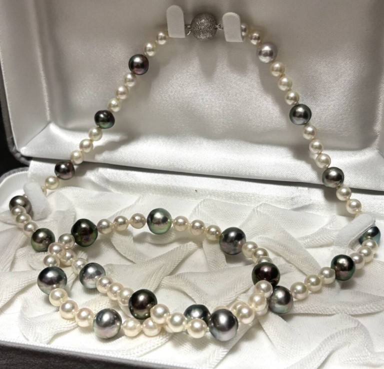 ネックレス 黒蝶真珠 買取 ｜パールネックレス 53g