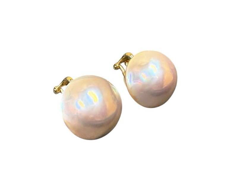 ピアス・イヤリング 白蝶真珠 買取 ｜大珠パールイヤリング 11.30g