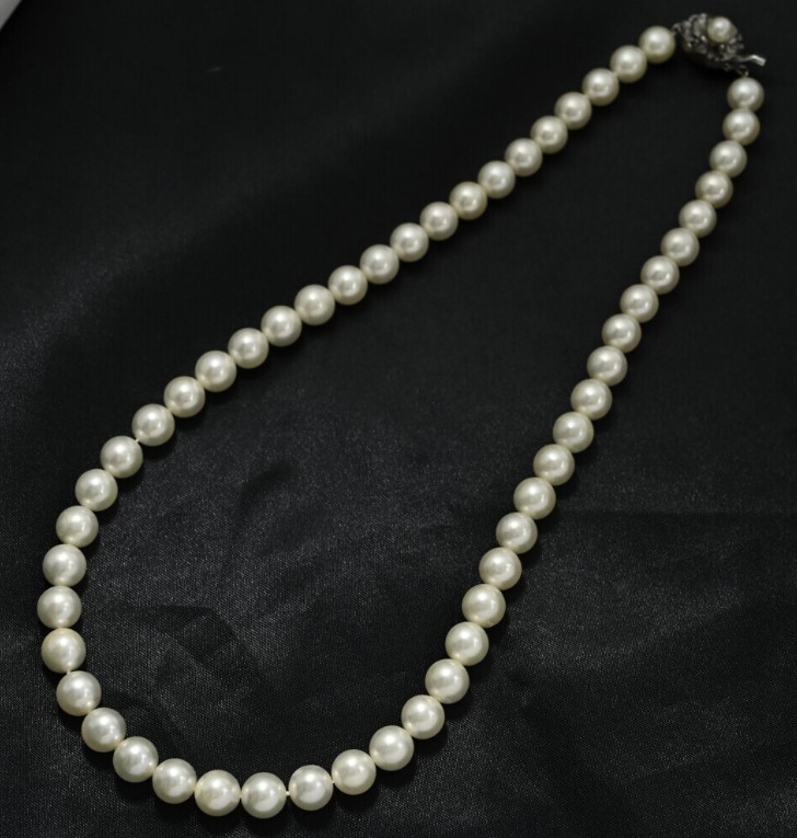 ネックレス 白蝶真珠 買取 ｜サウスシーパールネックレス 38.6g