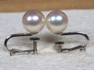 ピアス・イヤリング 花珠真珠 買取 ｜パールイヤリング 3.16g