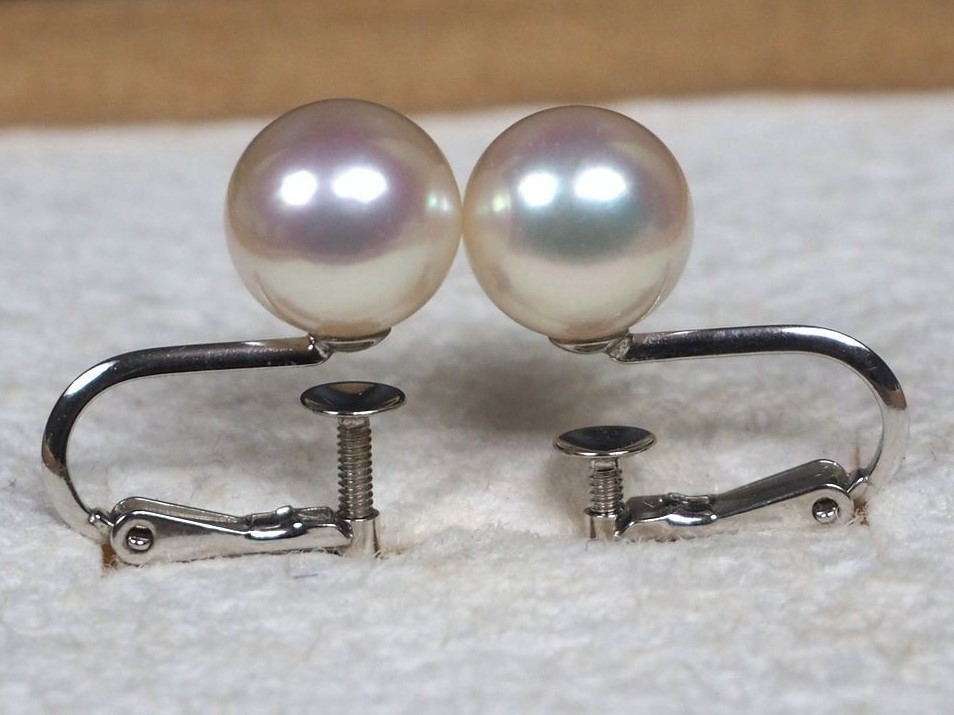 ピアス・イヤリング 花珠真珠 買取 ｜パールイヤリング 3.16g