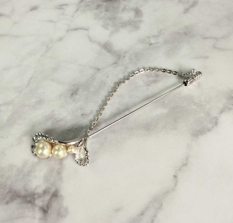 ブローチ マジョリカパール 買取 ｜パールブローチ