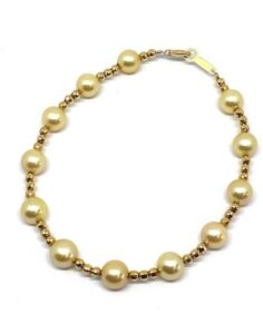 ブレスレット ゴールデンパール 買取 ｜12粒 パールブレスレット 5.2g