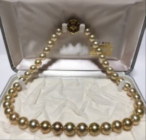 ネックレス ゴールデンパール 買取 ｜パールネックレス 約82.6g