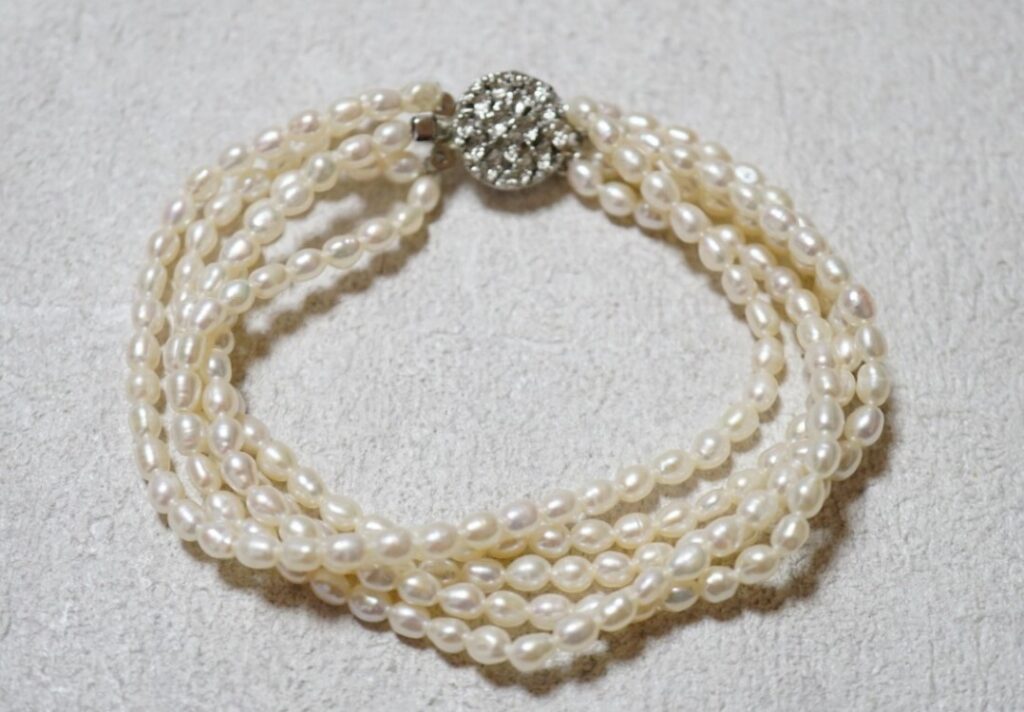 ブレスレット 淡水パール 買取 ｜4連 パールブレスレット